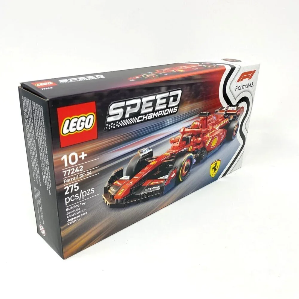 Lego 77242 Speed Champions Ferrari SF-24 F1® Race Car 275 Pcs Ages 10+
